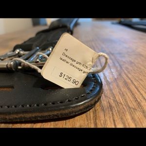 Toklat padded leather dressage girth